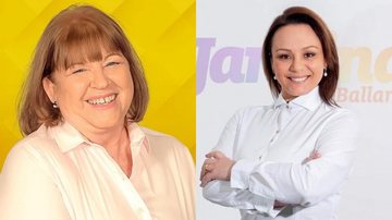 Raquel Chini, à esquerda, mandou resposta ácida à Janaína Ballaris, ex adversária nas eleições que tem feito oposição à sua gestão Chini vs Ballaris - Imagens: Reprodução