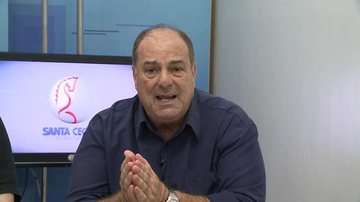 Locutor marcou época narrando jogos do Santos FC - Reprodução/ Santa Cecília TV