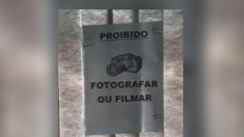 Prefeitura nega orientação para equipamentos de saúde fixarem aviso - Divulgação