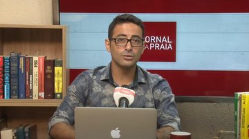 Imagem O Jornal da Praia desta segunda-feira já está no ar