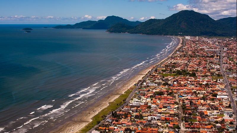 Somente quatro cidades do litoral estão no ranking de isolamento. São Sebastião, Bertioga e Ubatuba são as demais - Reprodução/ Prefeitura de Peruíbe