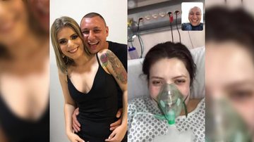 Diário de 27 dias do pai e marido vem comovendo e sensibilizando as pessoas nas redes sociais Alessandro e Giulia Bertioga - Imagens: Acervo Pessoa Alessandro Nene e Giulia Oliveira