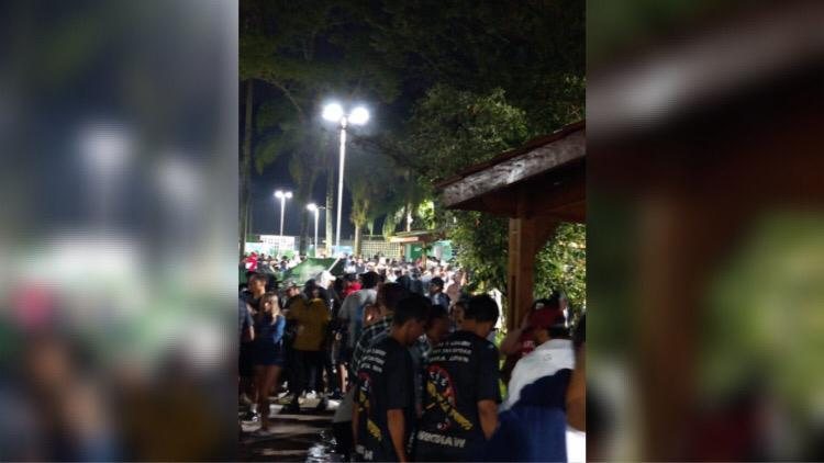 SANTOS | Denúncia de festa clandestina no Morro da Nova Cintra gera repercussão - Reprodução