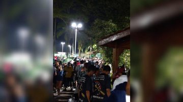 SANTOS | Denúncia de festa clandestina no Morro da Nova Cintra gera repercussão - Reprodução