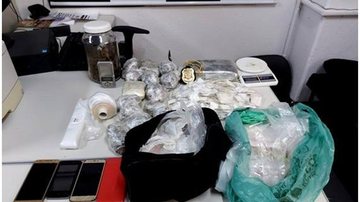 Dope apreende 700 porções de entorpecentes no Glicério - Reprodução/Policia Civil