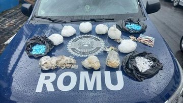 Droga apreendida em Praia Grande - Divulgação/Prefeitura de Praia Grande