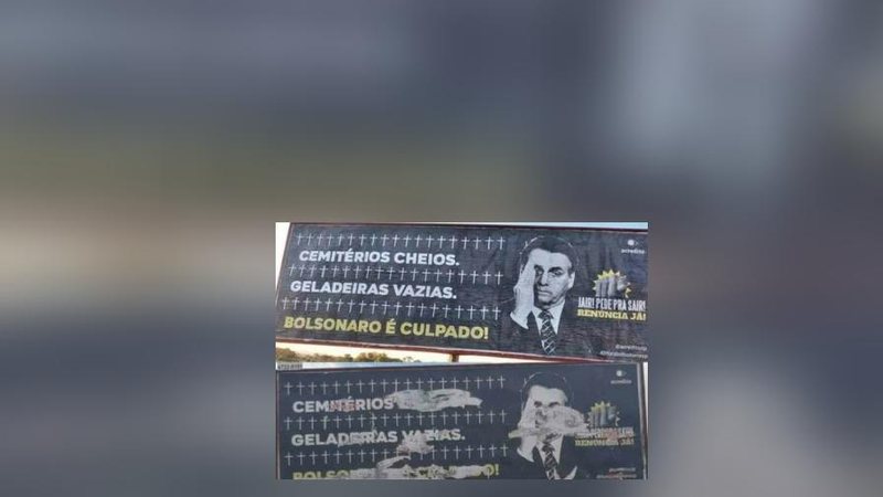Materiais estão na Rodovia Professor Alfredo Rolim de Moura e na Avenida Francisco Ferreira Lopes - Divulgação/Facebook
