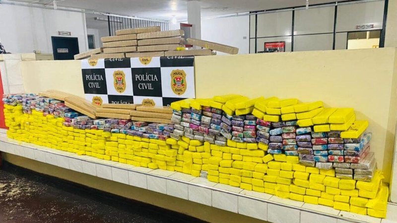 Paraguaio é preso com 524 tijolos de maconha em Jandira