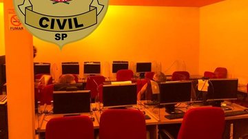 Deic de Campinas flagra casa de jogos de azar - Reprodução/Policia Civil