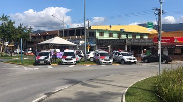 Manifestação em Bertioga - Divulgação/Policia Militar