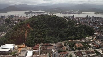 Fortes chuvas deixam morros de Santos em estado de atenção - Leandro Frota/Arquivo/PMS