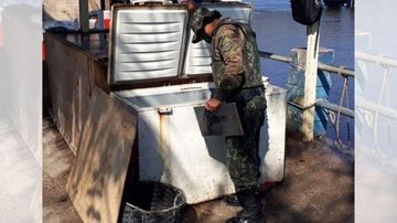 Divulgação/Polícia Ambiental Marítimo
