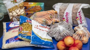 Kit alimentação - Divulgação/Prefeitura de Praia Grande