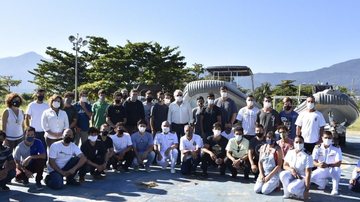 Curso é oferecido por meio de uma parceria entre prefeitura de Ilhabela, Ong Anima e a Marinha do Brasil. - Foto: Vitor de Souza/PMI