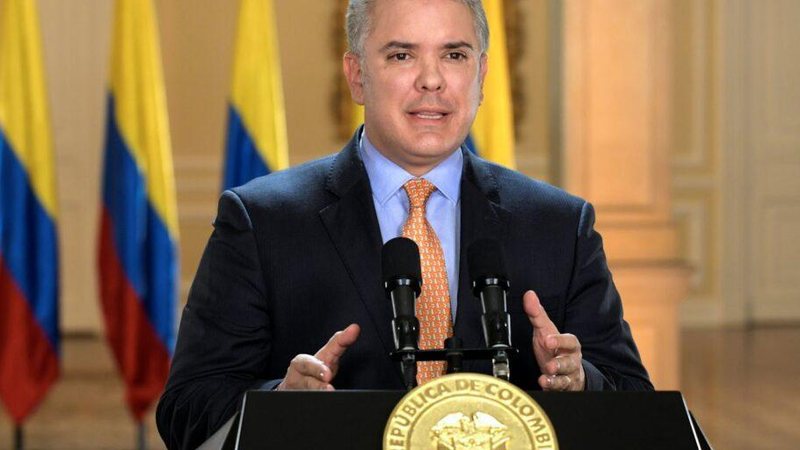 Presidente da Colômbia diz que vai retirar reforma tributária de pauta - © Divulgação/Presidência da Colômbia
