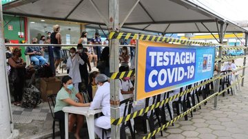 São Sebastião testa mais de 600 pessoas para covid-19 - Divulgação/Prefeitura de São Sebastião