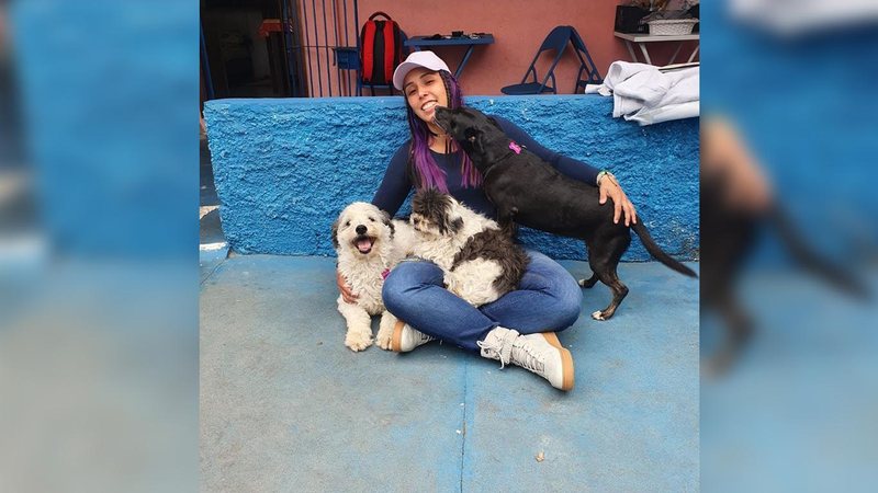 Após oferecer recompensa, dona reencontra cachorrinha desaparecida em Itanhaém - Arquivo pessoal