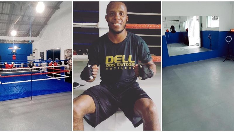 Dell dos Santos abre escolinha de boxe gratuita e convoca alunos de Bertioga - Arquivo pessoal