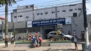 São Vicente covid - Divulgação/PMSV