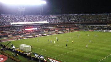 Vitor Bueno marcou gols em 3 dos 4 jogos como centroavante titular do São Paulo - Divulgação / Internet