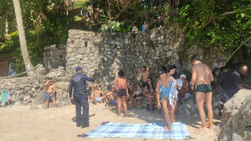 Força Tarefa acaba com aglomeração em praias e praças do Guarujá - Divulgação/Prefeitura de Guarujá