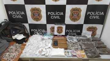 Traficantes são presos no 'Drive-Thru' das drogas - Reprodução/Policia Civil