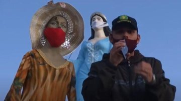 Brincadeira dessa vez não descumpriu protocolos dos governos estadual e municipal - Reprodução/ Canal 'Metendo o Loko 013'
