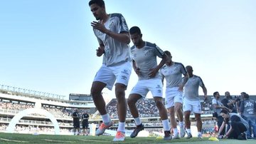 Diniz testa novidade no ataque do Santos para enfrentar o Barcelona - Ivan Storti / Santos FC