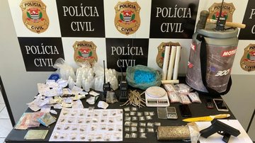 Santos (SP) | Homem é preso com mais de 100 porções de drogas no Saboó - Foto: Polícia Civil