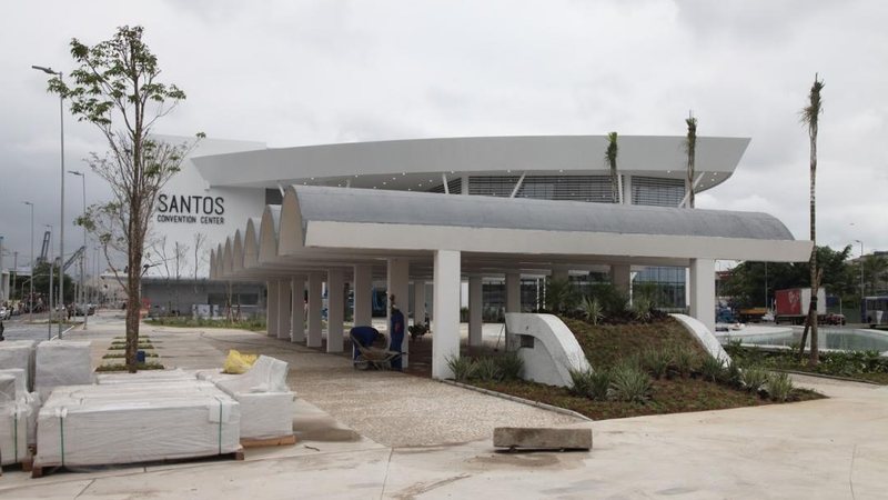 Expo Retomada Santos discute turismo no recém-inaugurado Santos Convention Center nos dias 21 e 22 de julho Turismo: Santos realiza evento-teste do governo de São Paulo - Anderson Bianchi