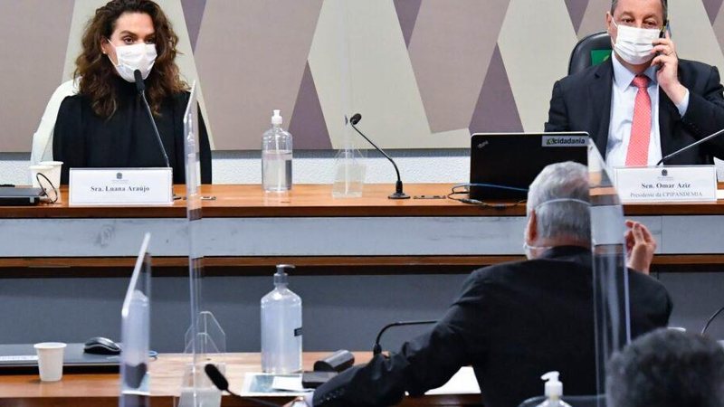 CPI da Pandemia: médica diz não saber motivo de saída de ministério - © Waldemir Barreto/Agência Senado