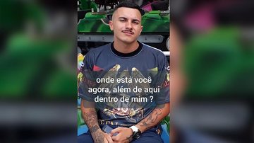 Mãe faz apelo emocionante sobre filho desaparecido há seis meses na PG: “Pior período da minha vida" - Reprodução: arquivo pessoal
