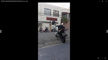 Moto do jovem; "estava pagando ainda", lamentou Kaique Motoboy chora após ter moto furtada em São Paulo - Imagem: Acervo Pessoal / Kaique Oliveira