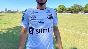 Moraes, reforço para a ala esquerda do Peixe. - Divulgação / Santos FC