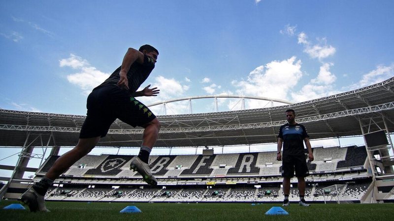 Botafogo procura reforços para dar velocidade ao ataque - Vitor Silva / Botafogo