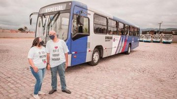 Duetes sempre foi apaixonado por ônibus e gostava de observá-los circulando nas vias da cidade - Reprodução/ EMTU