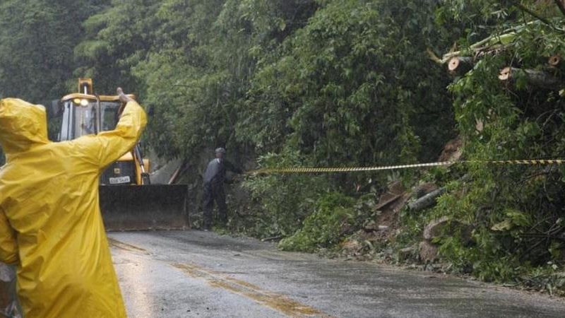 Maior parte das cidades registrou ocorrências de desobstrução e limpeza de vias - Reprodução/ Prefeitura de Santos