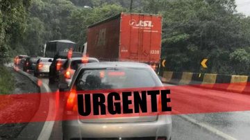 Imagem Ilustrativa Congestionamento na Anchieta Carros parados na Anchieta - Vanessa Rodrigues/AT