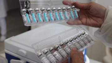 Vacina contra a covid-19 Santos passa a vacinar maiores de 40 anos contra a covid-19 nesta quarta - Divulgação/Prefeitura de Santos