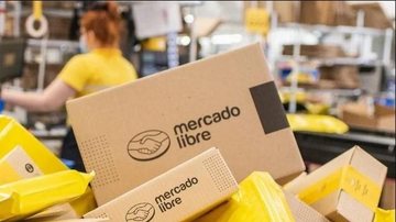 Ao todo, a empresa pretende contratar 14 mil pessoas pela América Latina Mercado Livre Caixas com o logotipo do Mercado Livre - Divulgação