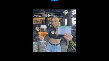 Bar no Guarujá  faz sucesso com promoção inteligente: “Tomou vacina ganhou um chopp” - Divulgação/Choperia Golfinho/Instagram