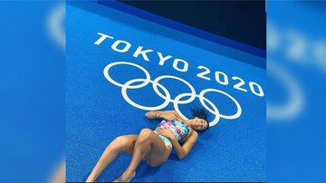 Ana Vieira nas Olímpiadas de Tóquio 2020 - Foto: Divulgação | Instagram