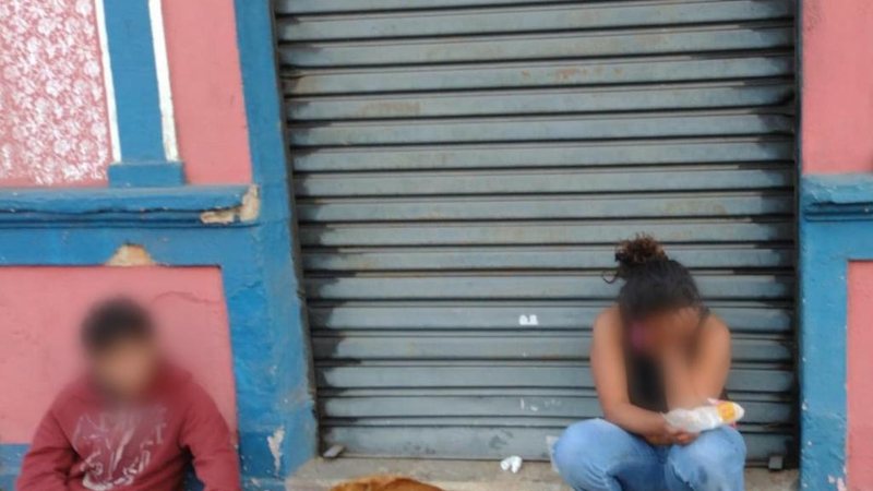 Cachorro de morador de rua se encontra doente - Divulgação/ONG Viva Bicho