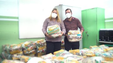 São Vicente inicia entrega de kits alimentação a partir desta terça (29) - Foto: Prefeitura de São Vicente