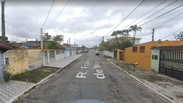 Briga entre vizinhos acaba com homem baleado, na Praia Grande (SP) - Foto: Reprodução Google/Street View