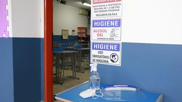 Retorno será gradativo e com rígidos protocolos, afirma gestão municipal Aulas presenciais retornam na próxima segunda-feira no Guarujá (SP) - Divulgação: Prefeitura do Guarujá/Diego Marchi