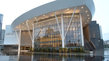 Santos Convention Center Evento em Santos testa prevenção à covid-19 e prepara retomada econômica - Divulgação/Prefeitura de Santos