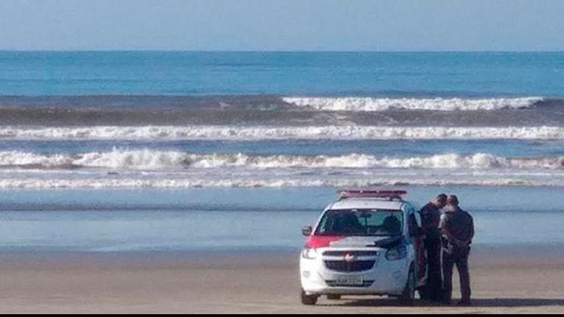 Praia Grande (SP) | Corpo é encontrado na praia do bairro Flórida - Foto: Divulgação