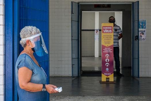 Volta as aulas presenciais em Praia Grande Escolas municipais de Praia Grande retornam aulas presencias a partir de 2 de agosto - Divulgação/Prefeitura de Praia Grande