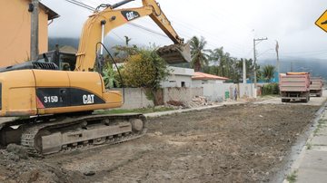 Obras São Sebastião prossegue com obras em bairros do município - Divulgação/Prefeitura de São Sebastião